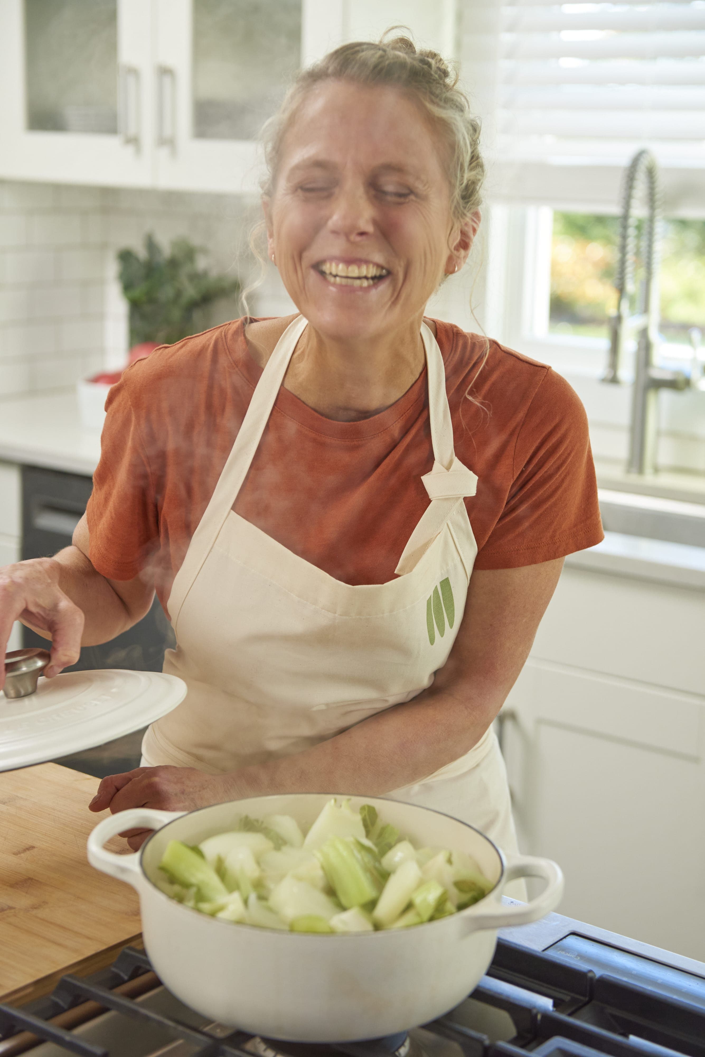 Stephanie Cooking