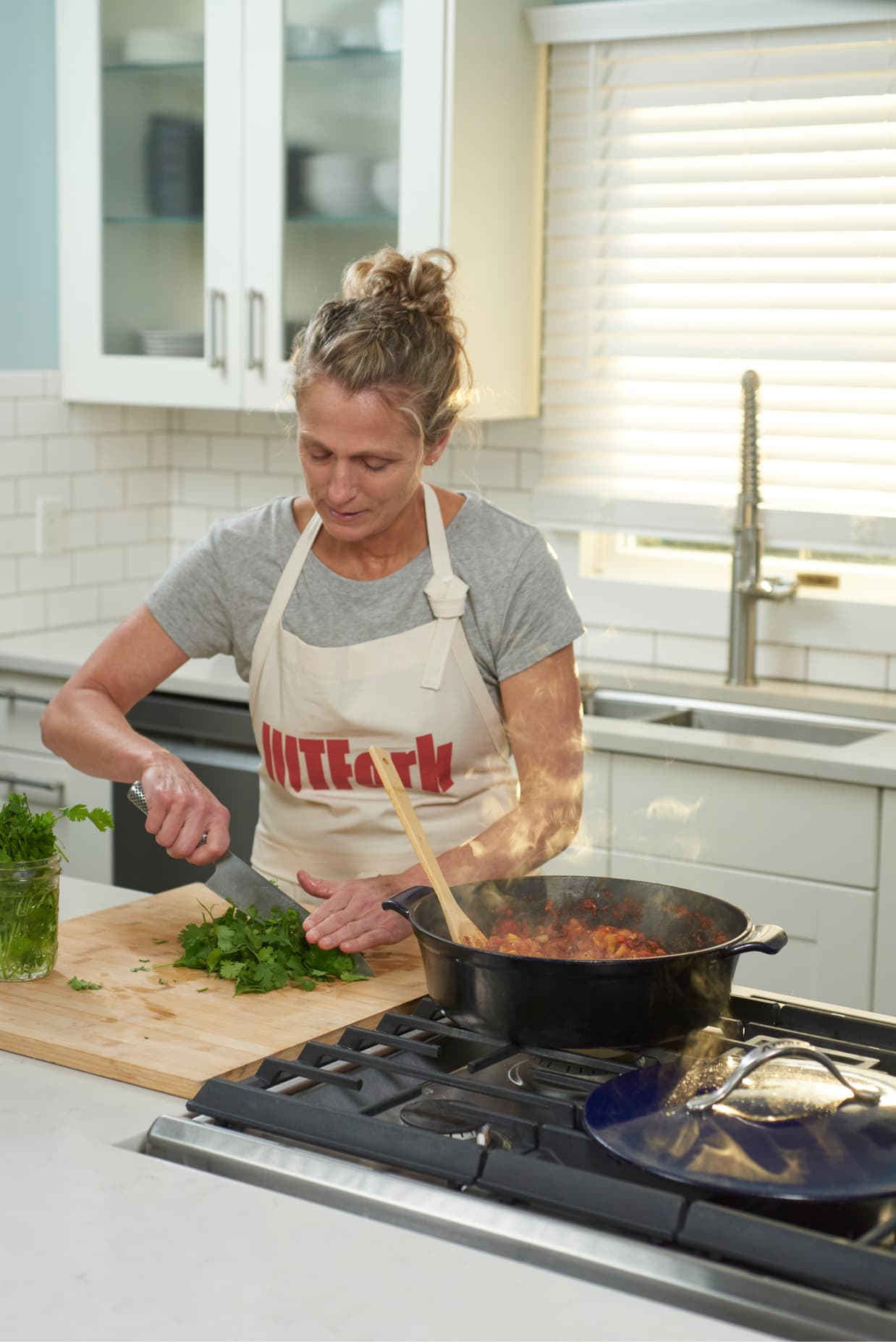 Stephanie Cooking